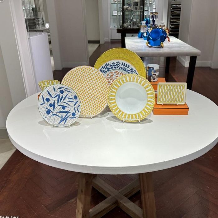 Stoneware Dinner Plate Set