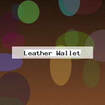 Leather Wallet